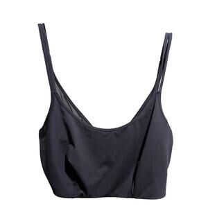 Fabletics Women's Sz 2X Black Naomi Moisture Wicking Sports Bra